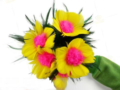 (image for) Wilting Bouquet, Feather PRO - 5 Flower